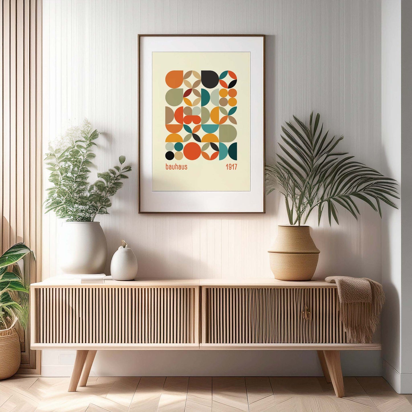 Bauhaus Shape Design Print, Bauhaus Wall Art, Retro, Mid Century Modern, Minimalist Wall Art, Print, Wall Art Print, Poster.