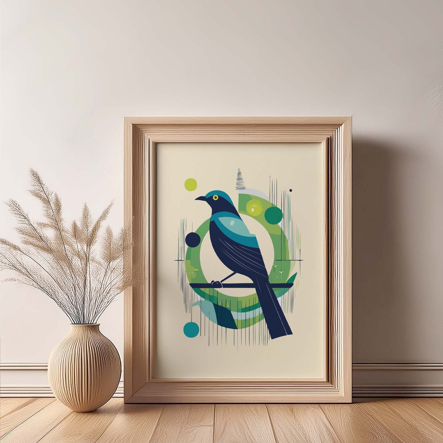 Bird Illustration Design, Wall Art, Minimalist Wall Art, Print, Wall Art Print, Poster.