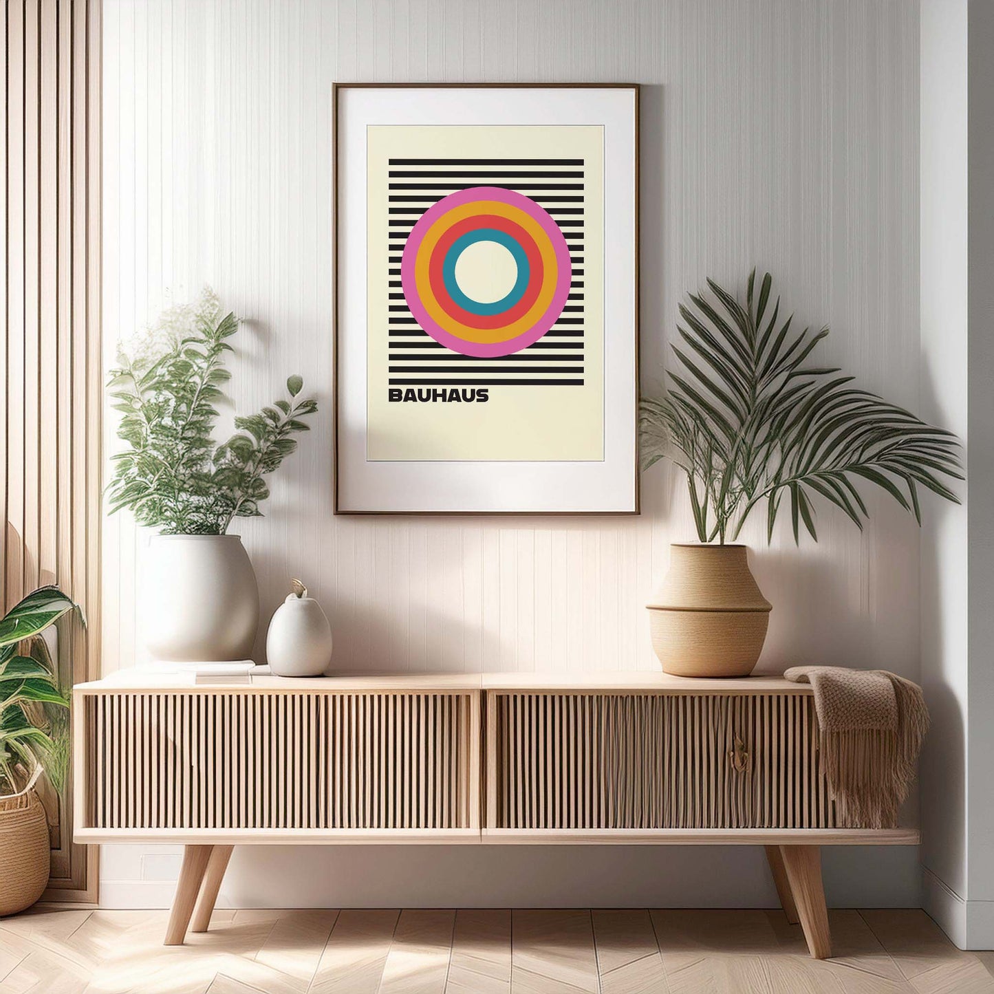 Bauhaus Circles & Lines Design Print, Bauhaus Wall Art, Geometric Wall Art, Minimalist Wall Art, Print, Wall Art Print, Poster.